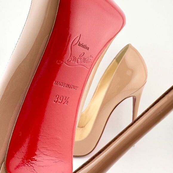 So Kate Christian Louboutin Nude Stiletto Heel w/ Original Dusties & Box in EUC - Picture 6 of 11
